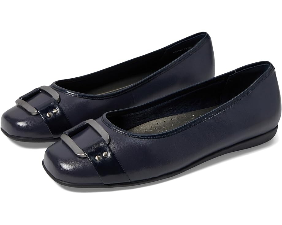 

Туфли на плоской подошве Trotters Sizzle, цвет Navy Smooth