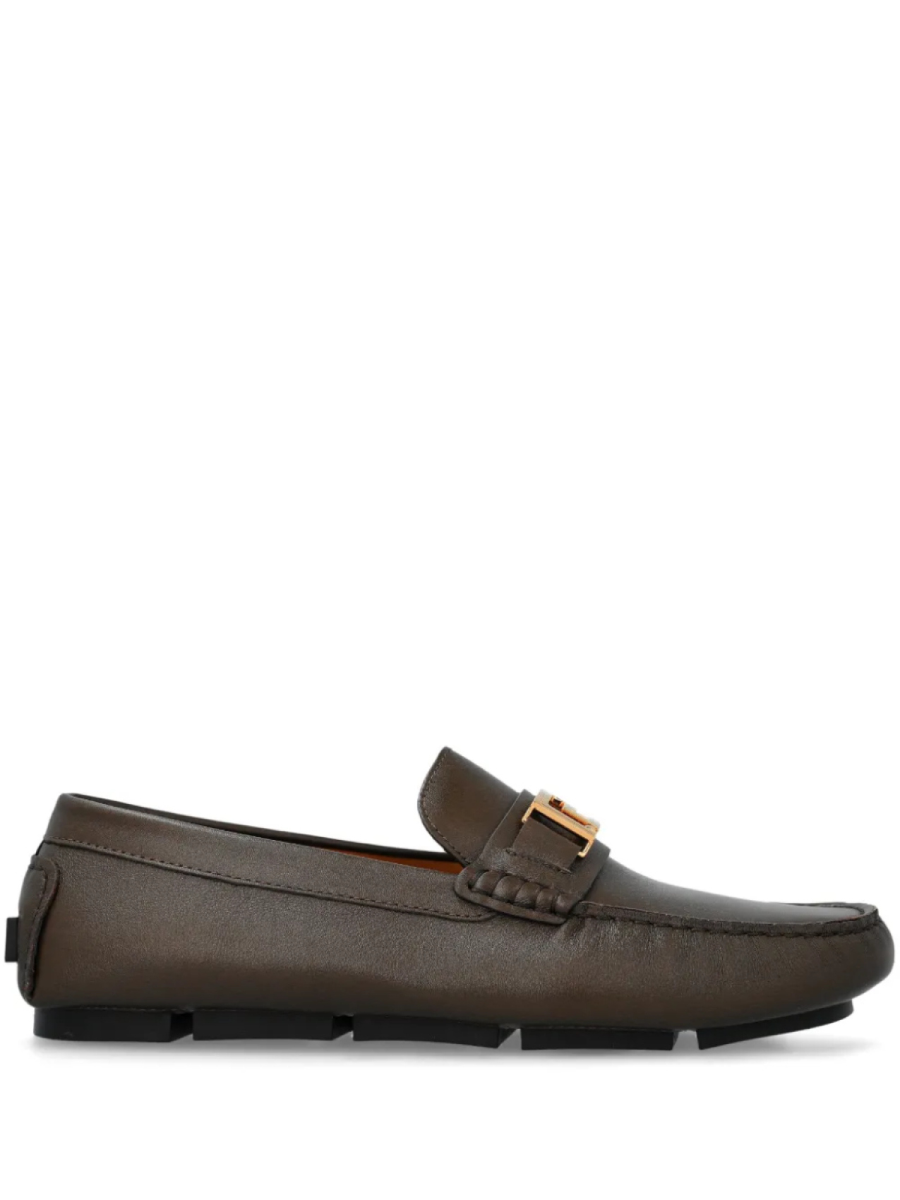 

Лоферы Versace Greca, коричневый