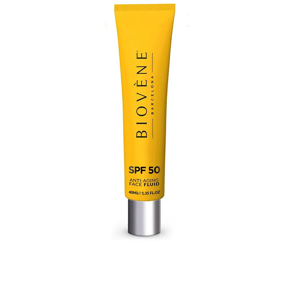 

Солнцезащитный крем Hyaluronic anti-aging fluido facial spf50 Biovene, 40 мл.