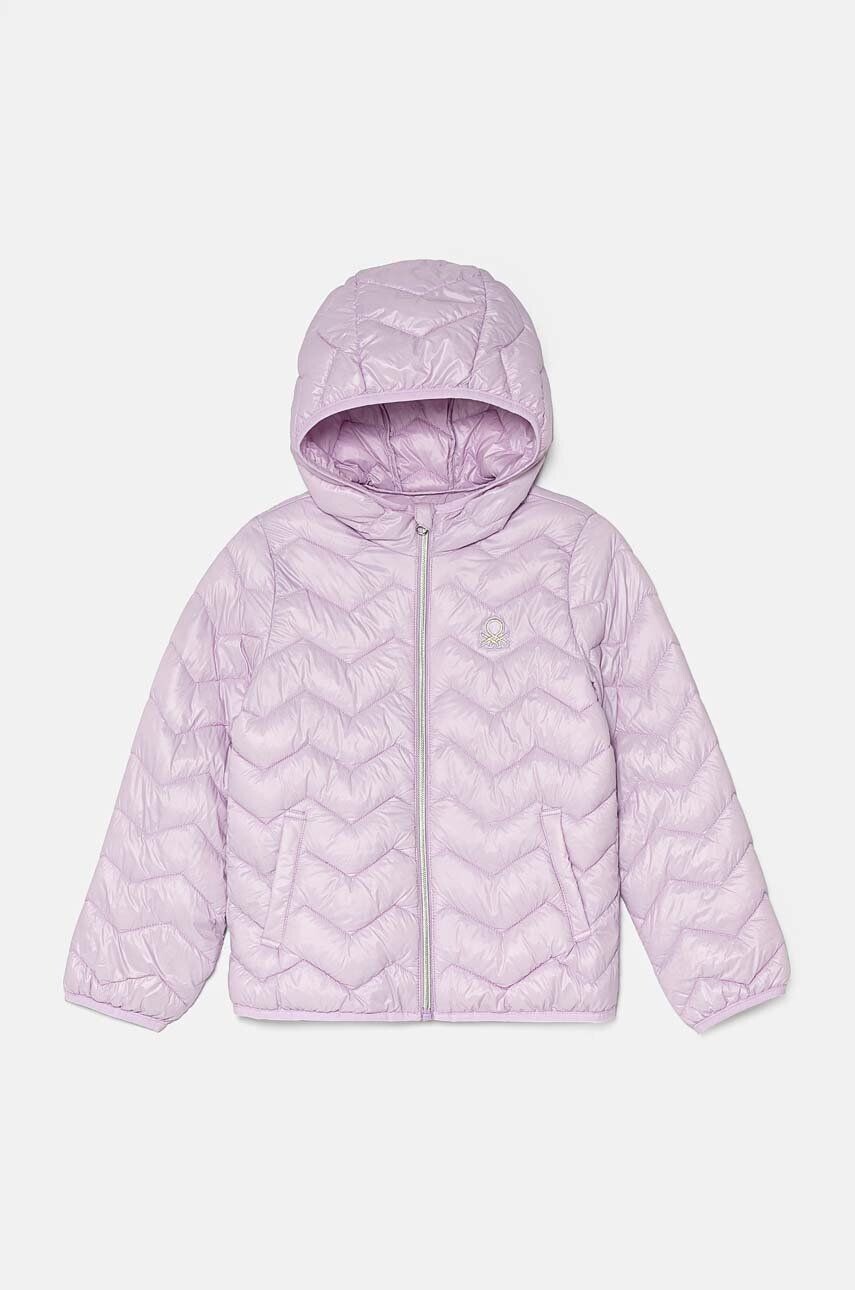 

Детская куртка United Colors of Benetton, фиолетовый