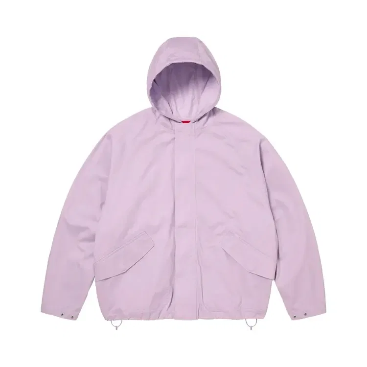 Куртка Supreme Hooded Raglan Jacket, фиолетовый