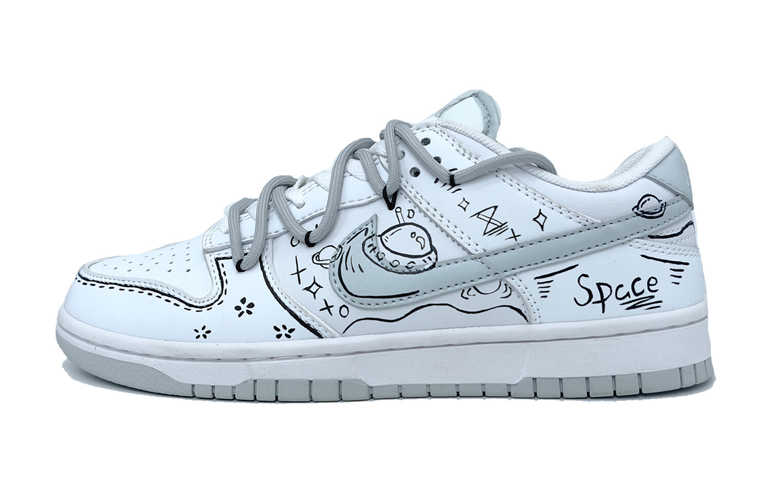 

Мужские кроссовки для скейтбординга Nike Dunk, White