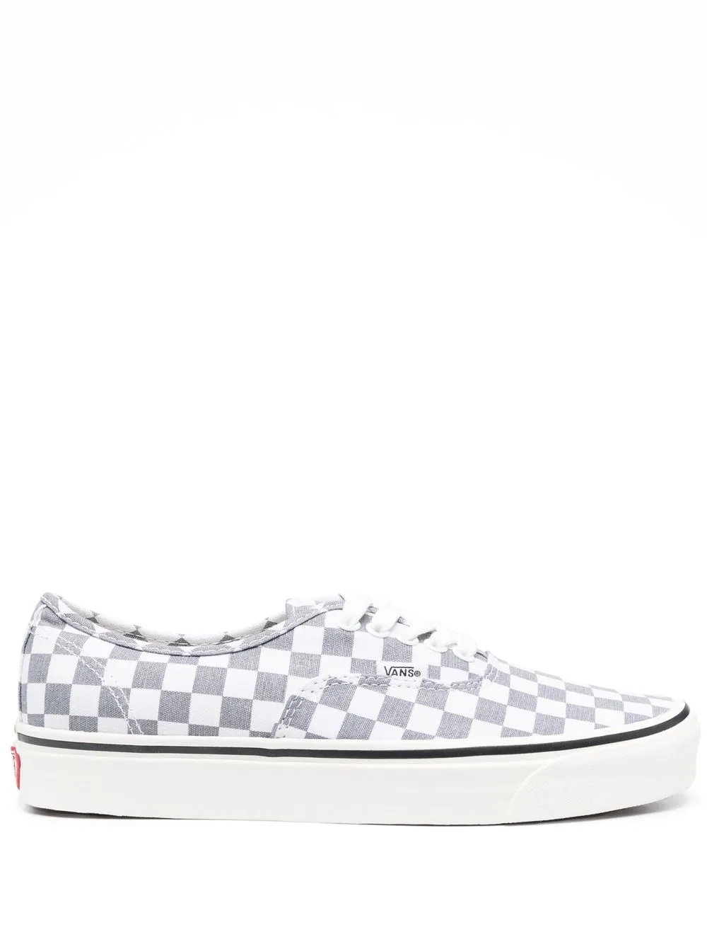

Кеды Authentic в клетку Vans, серый