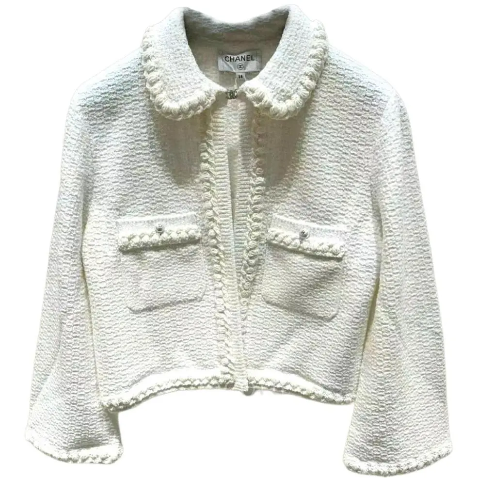 

CHANEL Куртка женская белая, White
