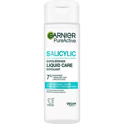 

Чистый активный салициловый отшелушивающий жидкий уход Garnier