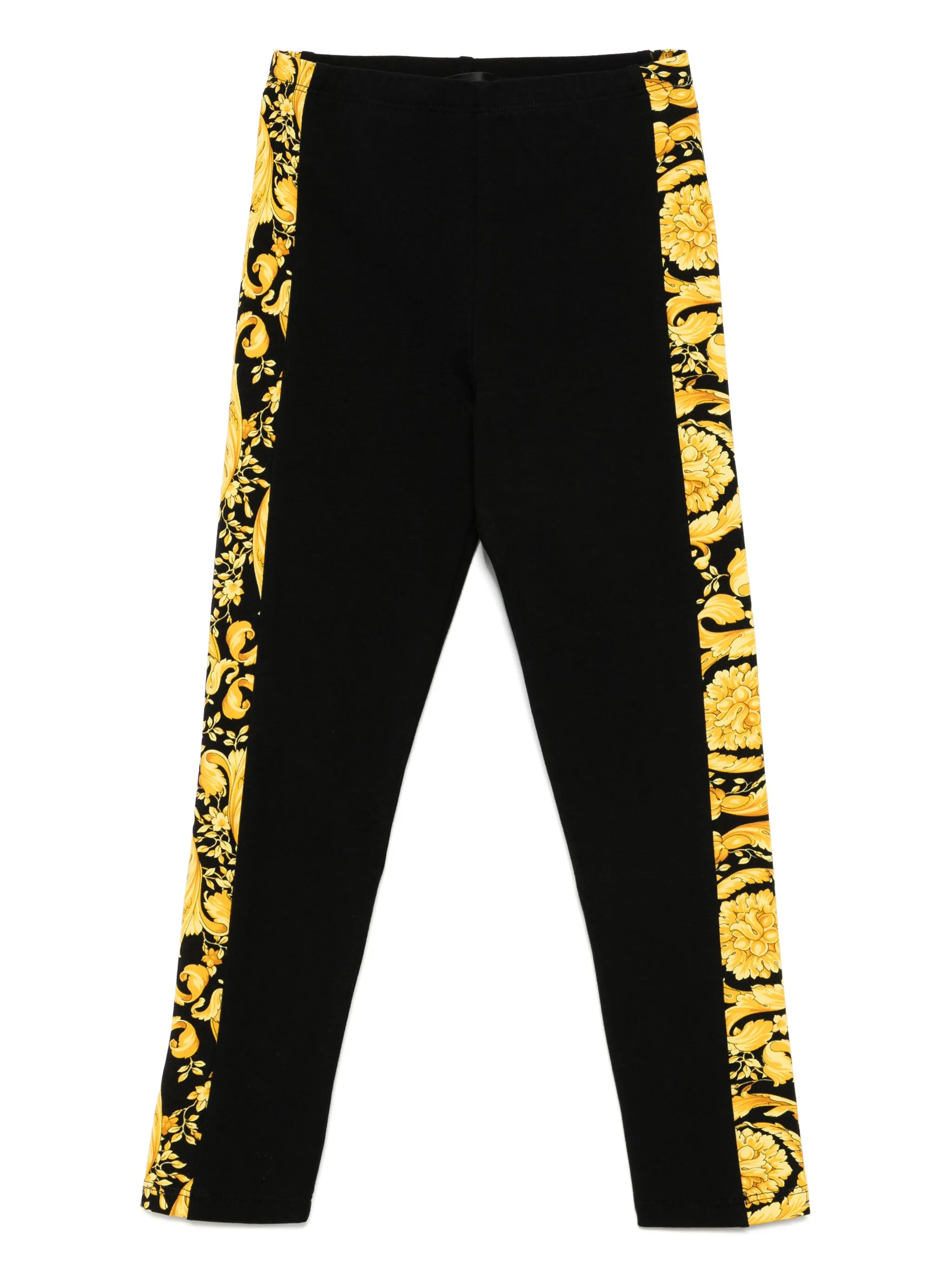 

Легинсы с графичным принтом Versace Kids, черный