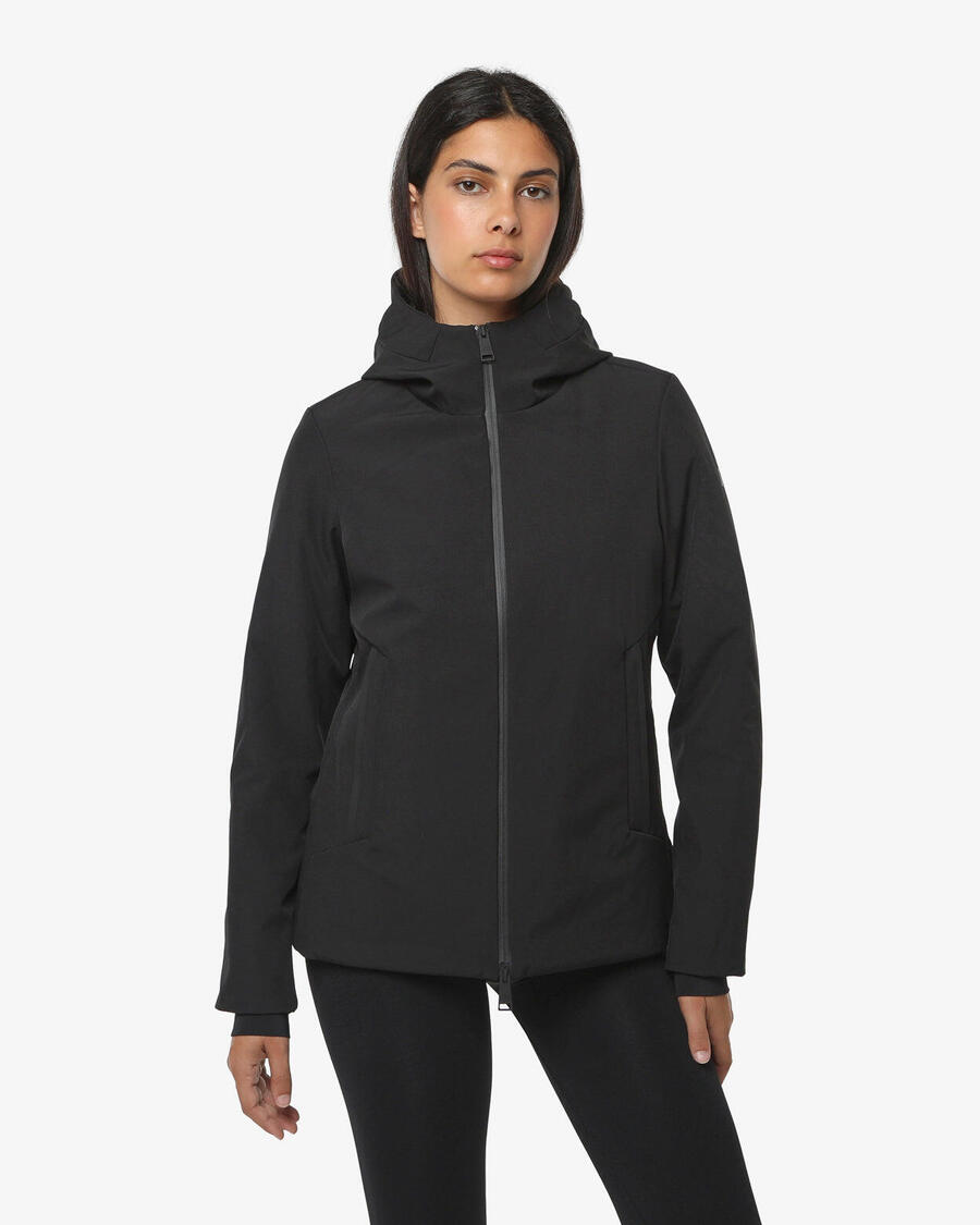 

JAKED черная синтетическая фитнес-куртка для женщин