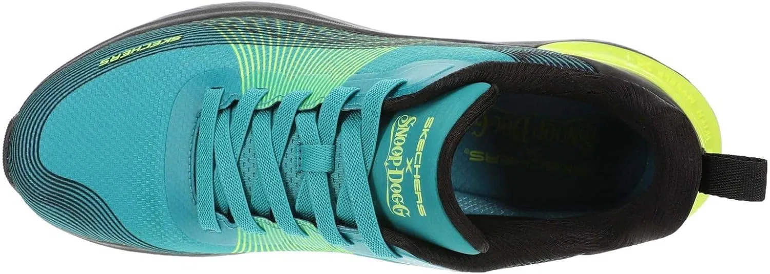 Мужские кроссовки Skechers Snoop Ace Cyber ​​Walker, Black Green — фото 2