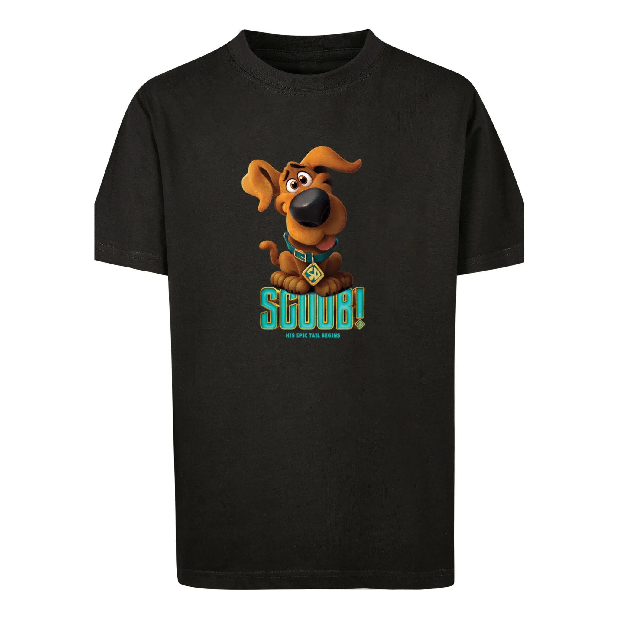 

Футболка F4NT4STIC «Scooby Doo Puppy Scooby», детские унисекс, товары премиум-класса, для мальчиков, девочек, с принтом, черный