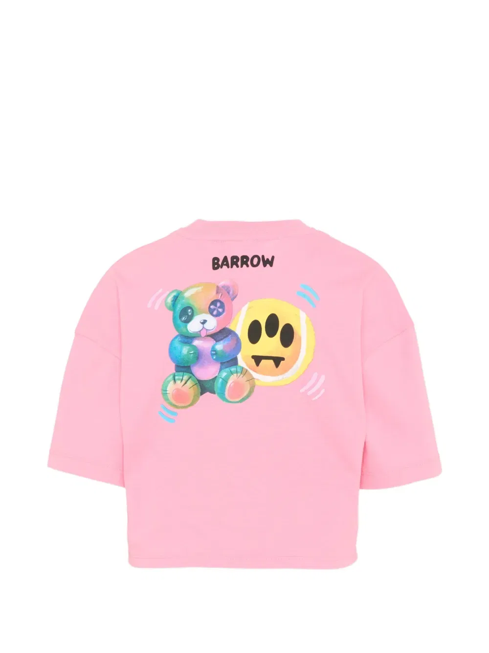 Футболка с коротким рукавом и принтом Barrow Kids, розовый — фото 2