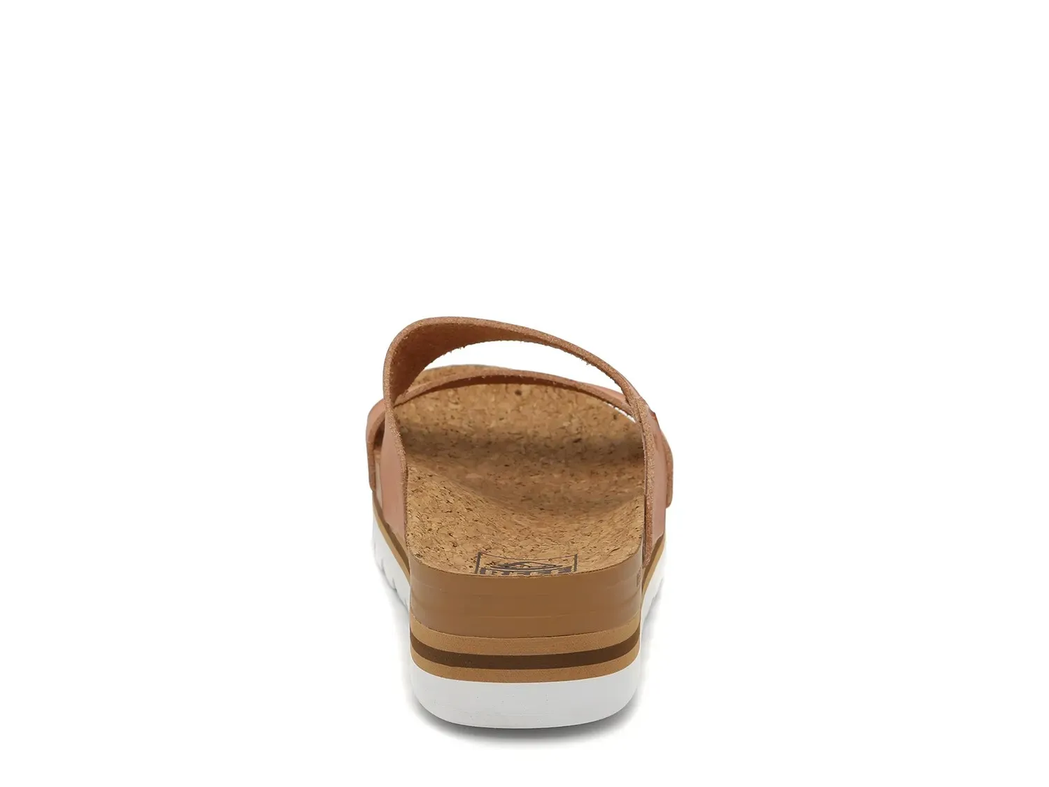 Сандалии Reef Cushion Bounce Vista Hi Wedge, коньячного цвета — фото 4