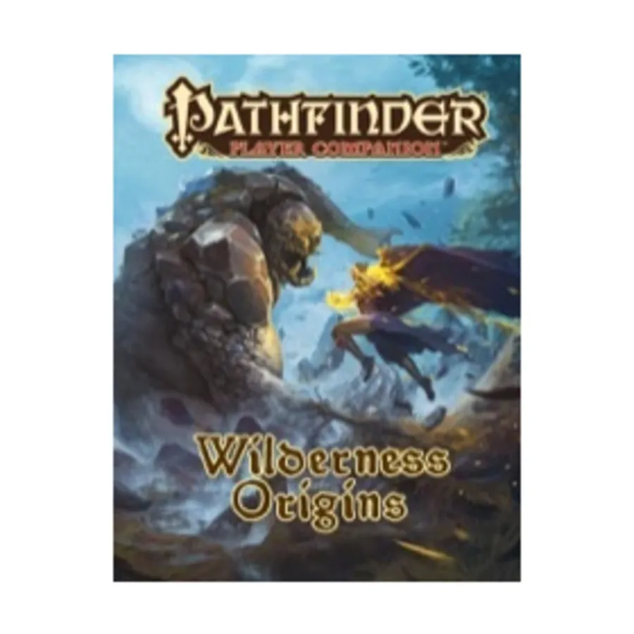 

Wilderness Origins, Pathfinder Roleplaying Game (1st Edition) - Player Companion - World Books, мягкая обложка