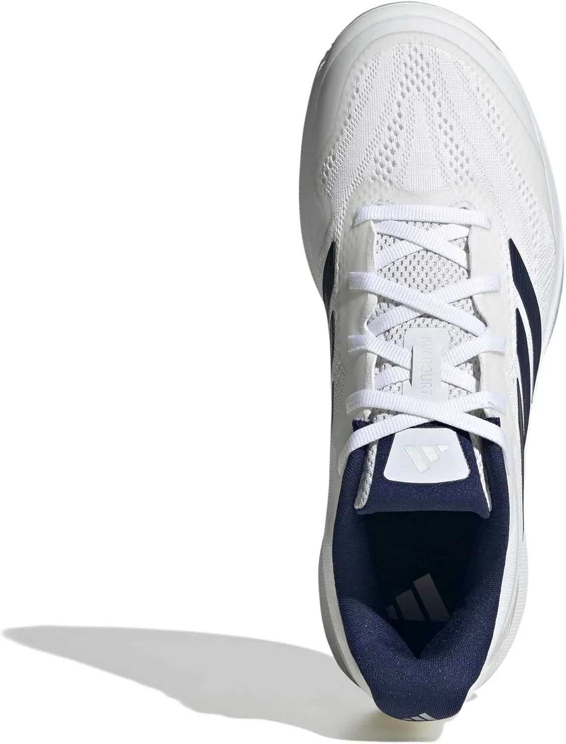 Кроссовки теннисные adidas Avacourt 3 Clay, белый/темно-синий/Crystal Sky — фото 2