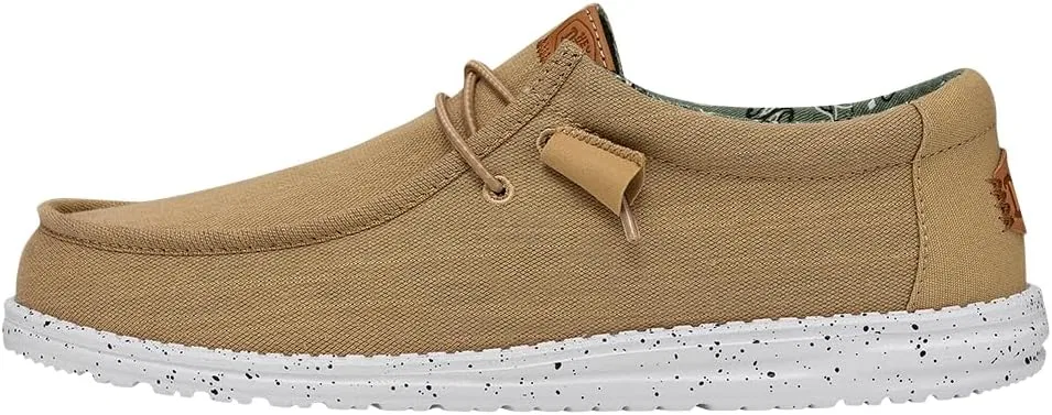 Лоферы Wally Washed Canvas HEYDUDE, Walnut