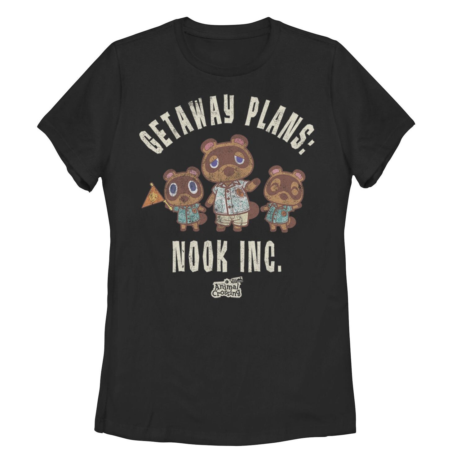 

Планы отдыха для юниоров Animal Crossing New Horizons: футболка Nook Inc. Licensed Character