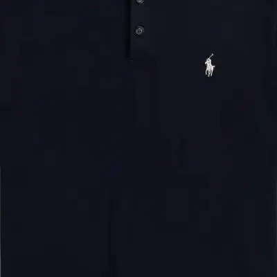 Мужская поло Polo Ralph Lauren, синий — фото 3