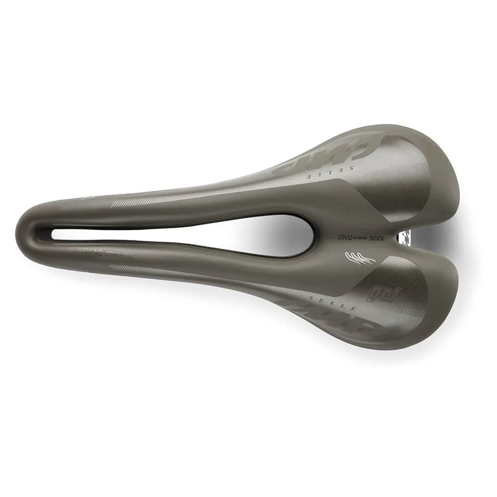 

Седло Selle SMP Well Gel Gravel Edition, серебряный