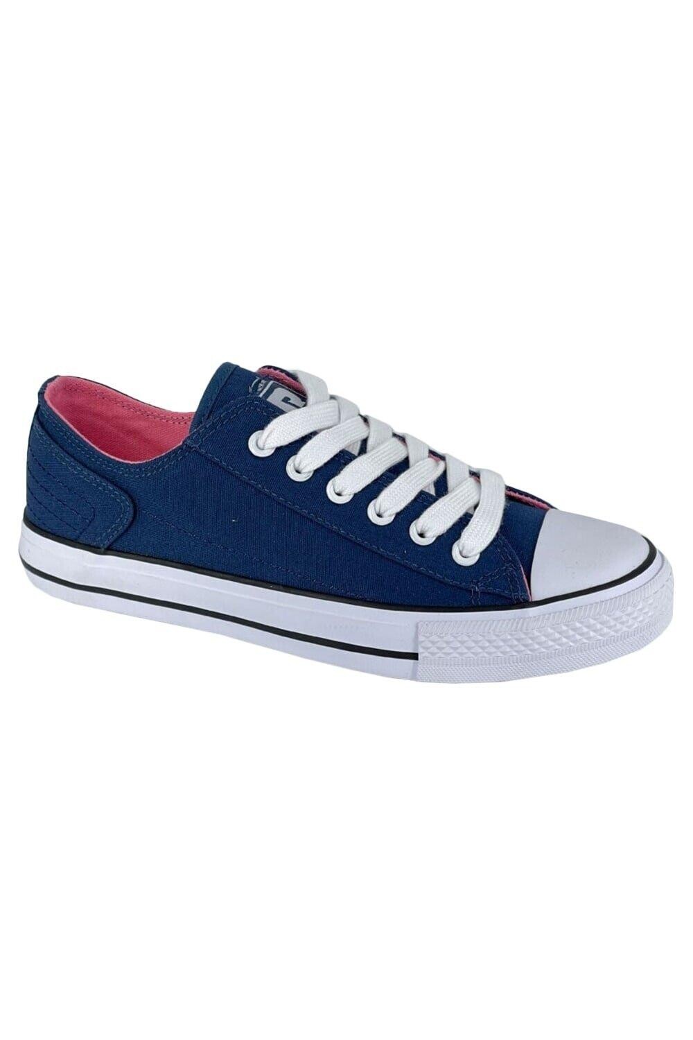 Кроссовки Washed Canvas Trainers Rdek, темно-синий