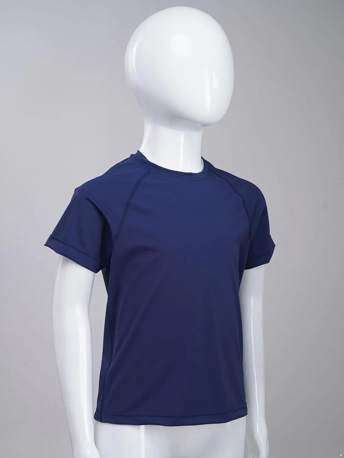 Детская футболка спортивная FEESHOW, Navy Blue — фото 4