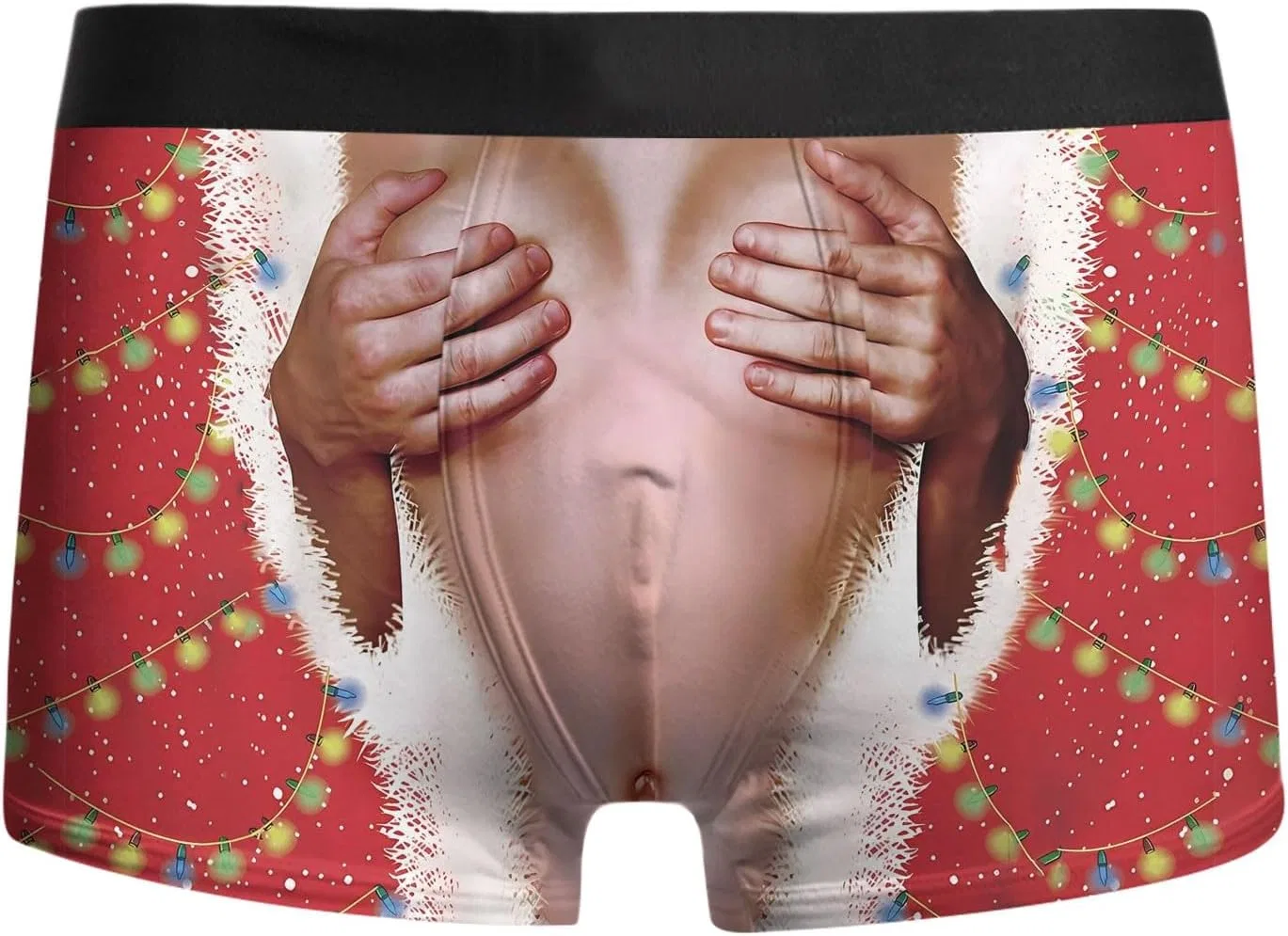 Боксеры праздничные, Christmas Underwear For Men, коричневый — фото 2