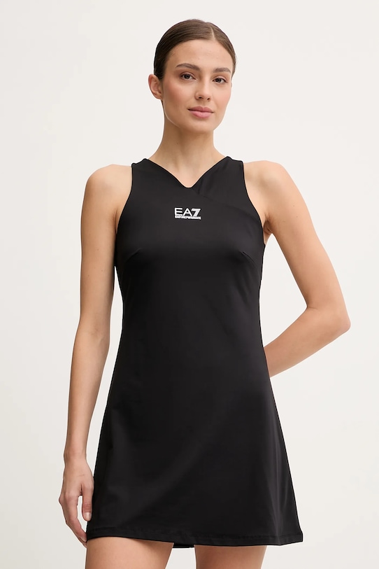 

Спортивное платье Ea7 Emporio Armani, черный