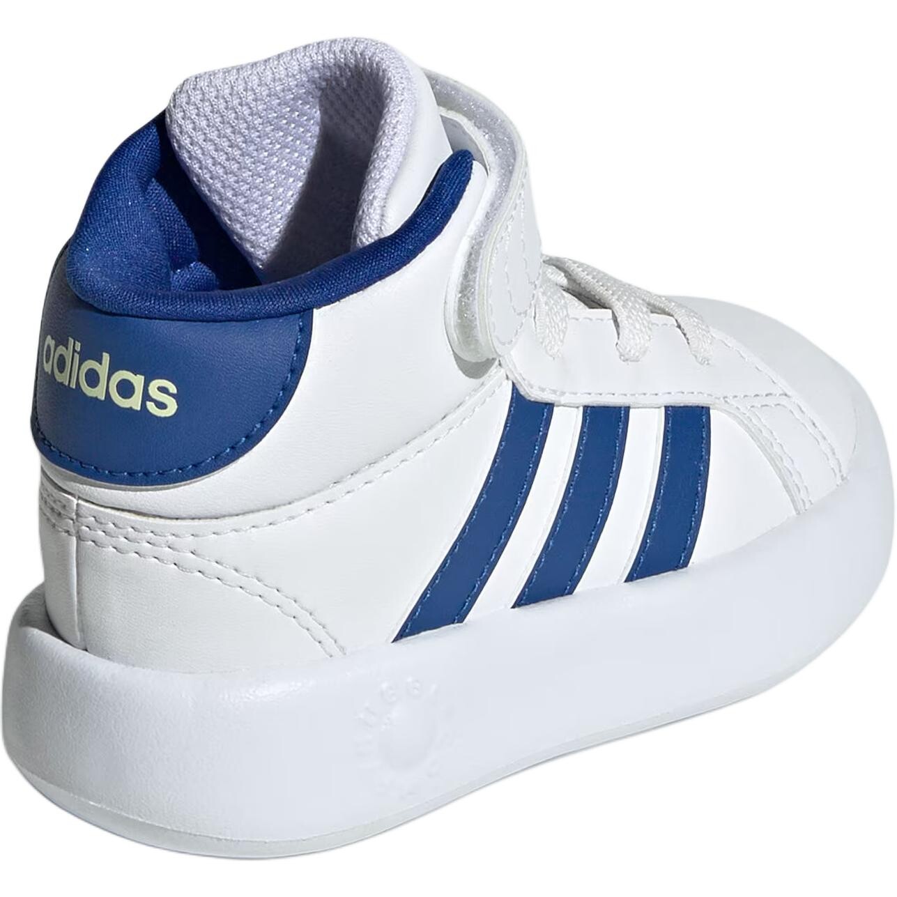 GRAND COURT Детская обувь для малышей, кроссовки Adidas, белый/синий — фото 4