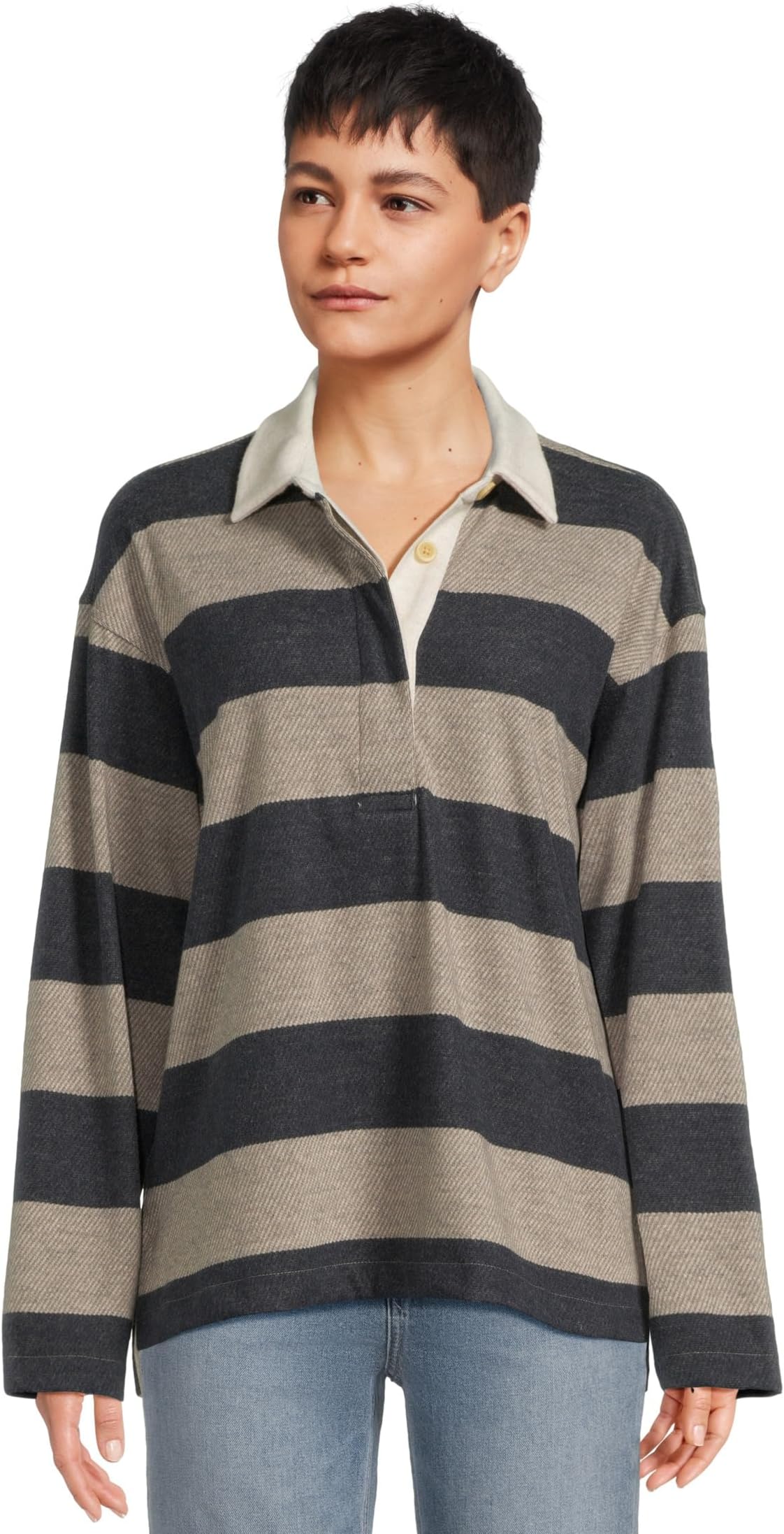 

Женский свитер Legend Rugby Popover Faherty, Navy Rugby