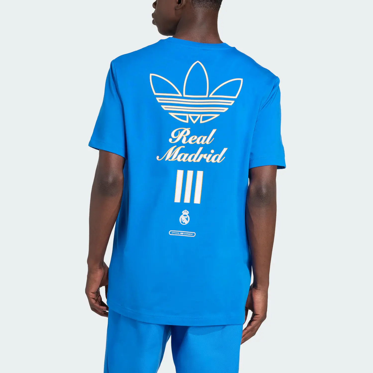 Футболка мужская Real Madrid Terrace Icons Adidas Originals, синий — фото 3