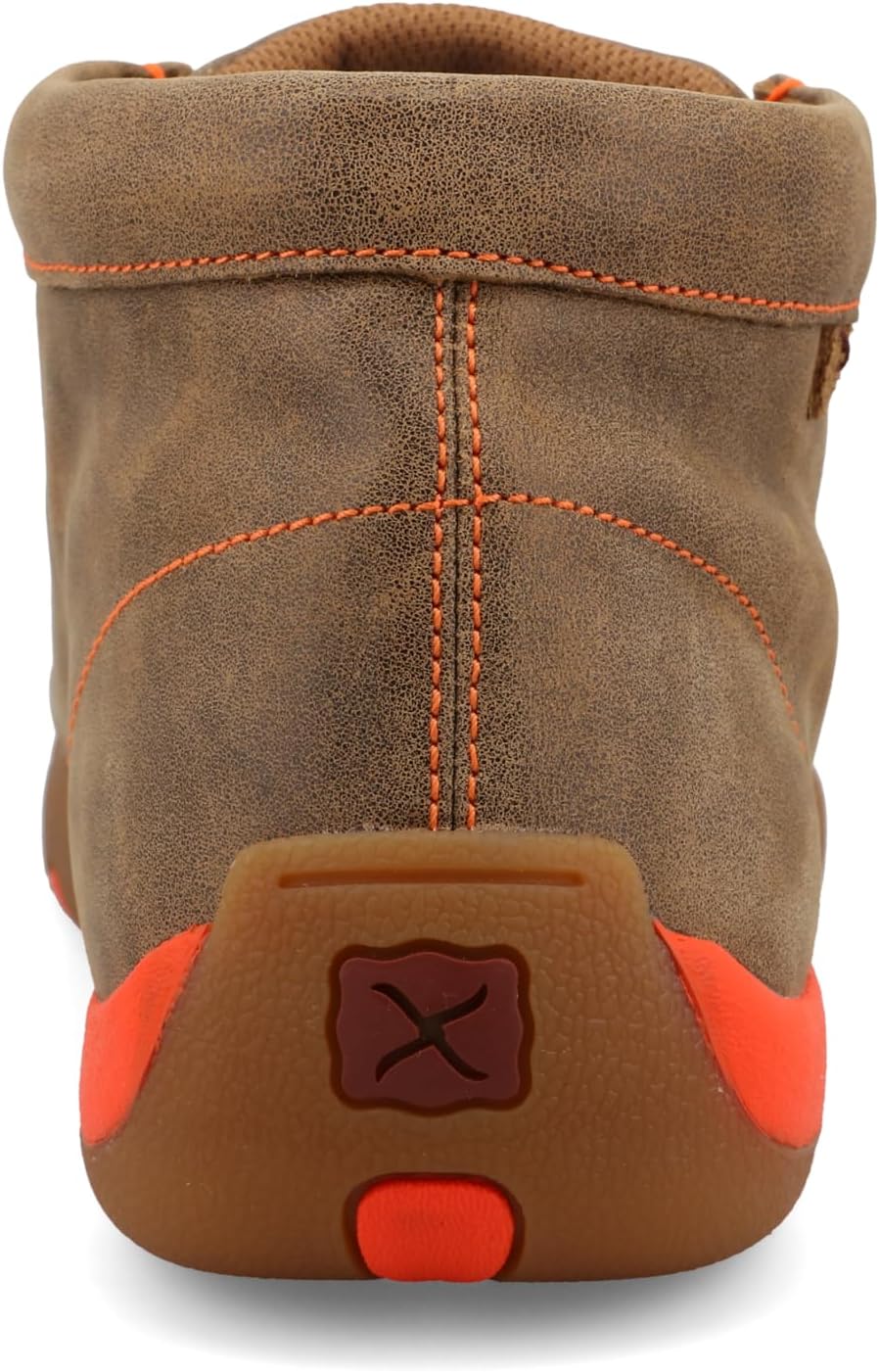 Twisted X Мужские ботинки Chukka с металлическим носком для вождения, оранжевый — фото 3