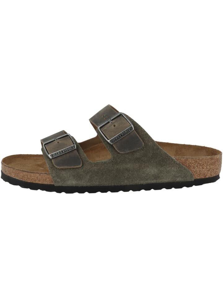 

Сандалии Birkenstock Sandale Arizona Leder Mix normal, цвет gruen