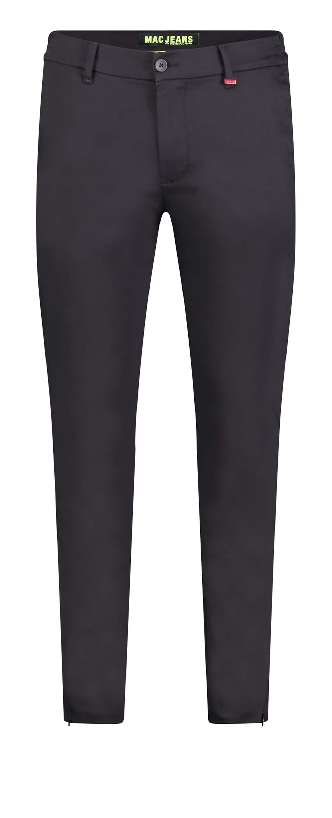

MAC Узкие брюки-чиносы в черном цвете