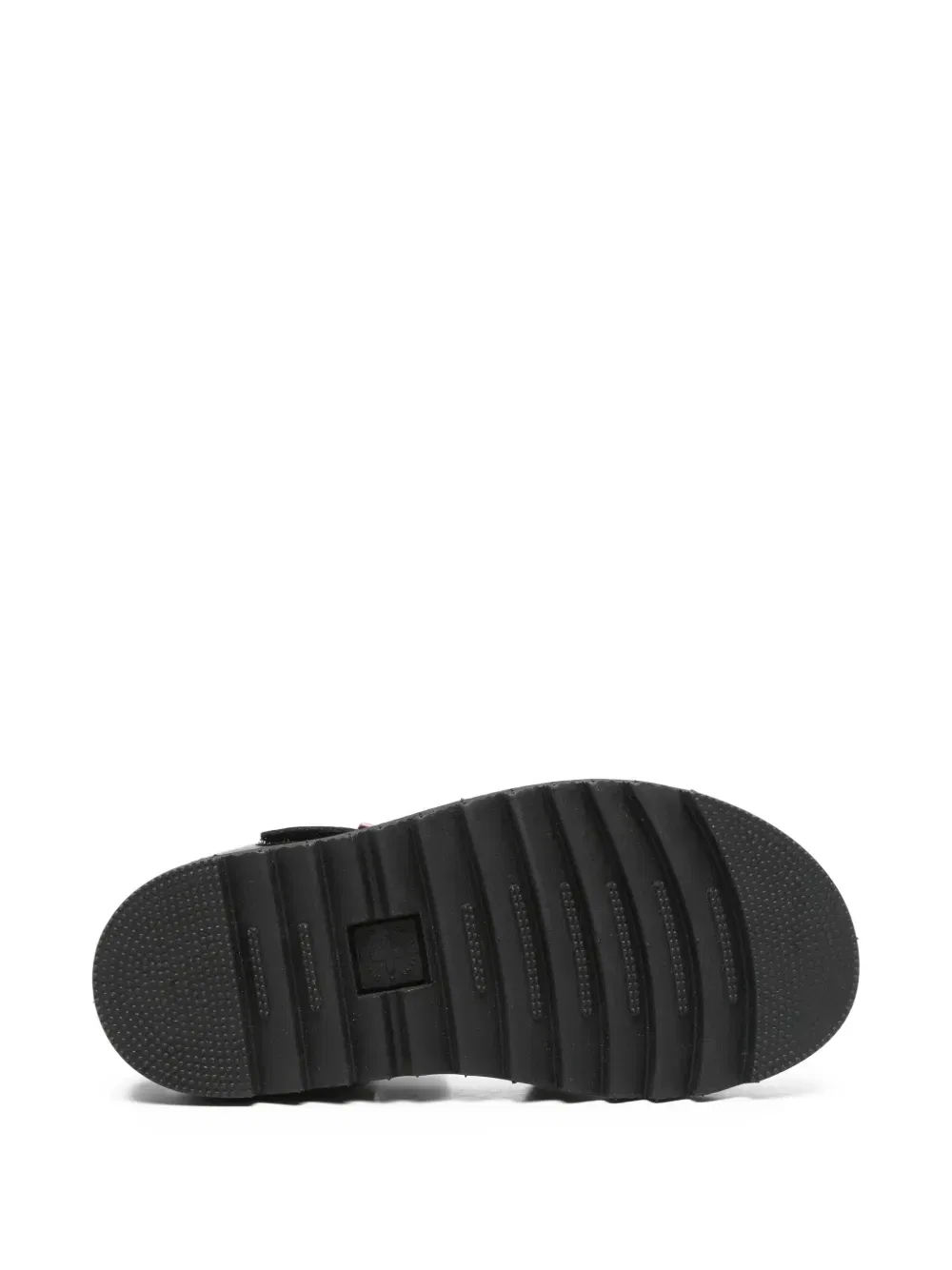 Сандалии Marlowe Hearts II с застежкой-пряжкой Dr. Martens Kids, черный — фото 4