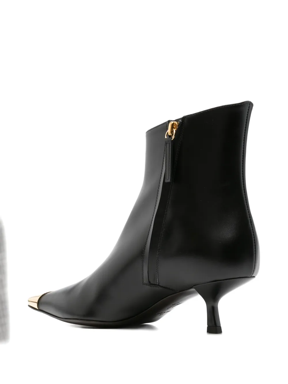 Ботинки на каблуке 50 мм с заостренным носком Giuseppe Zanotti, черный — фото 3