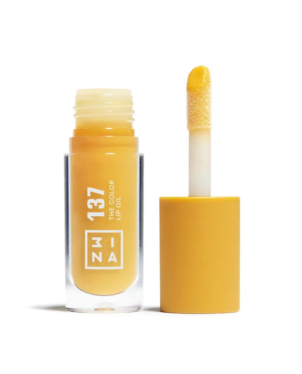 Легкое гиперувлажняющее масло для губ 24H The Color Lip Oil 4 мл 3Ina, 137