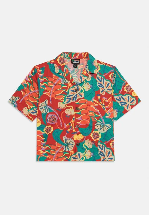 Блузка на пуговицах tidal threads, разноцветная Patagonia, Multi-Coloured — фото 3