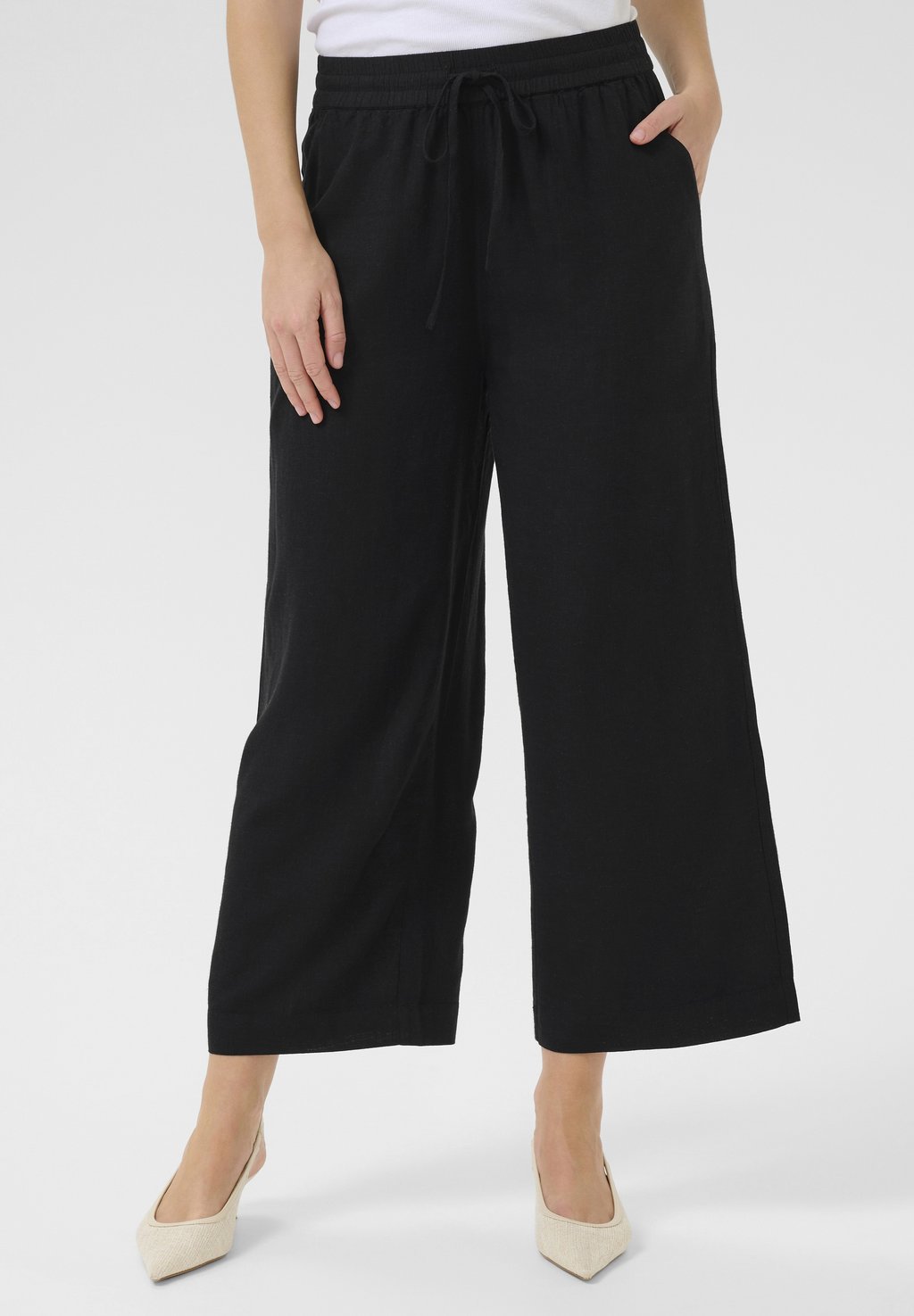 

Брюки KAMILIA CROPPED Kaffe, черный