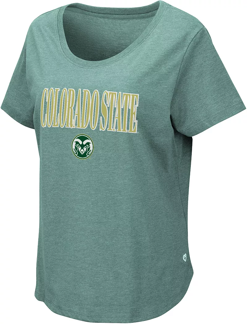 

Зеленая футболка женской команды Colorado State Rams Colosseum