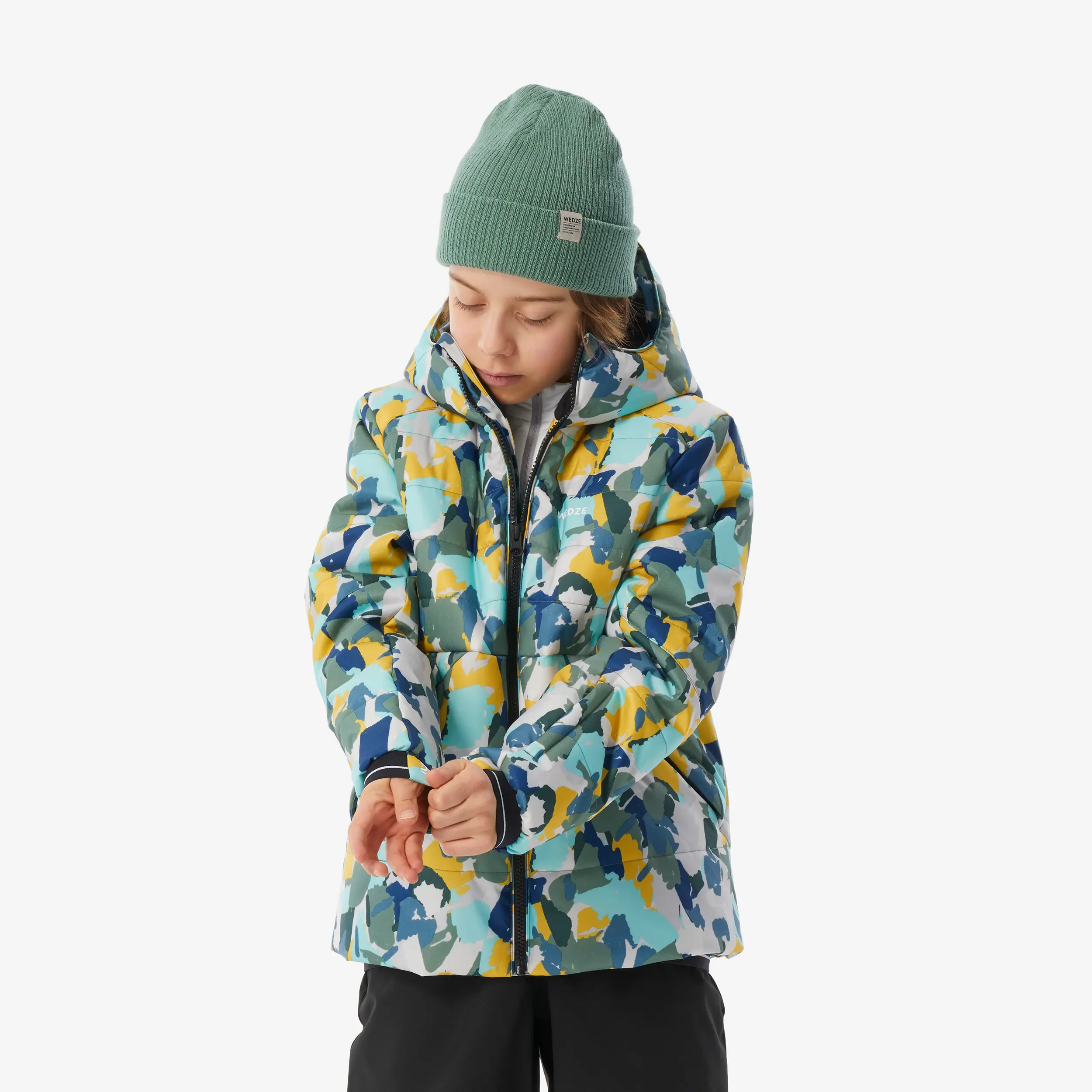 

Женская лыжная куртка D-SKI 180 WARM