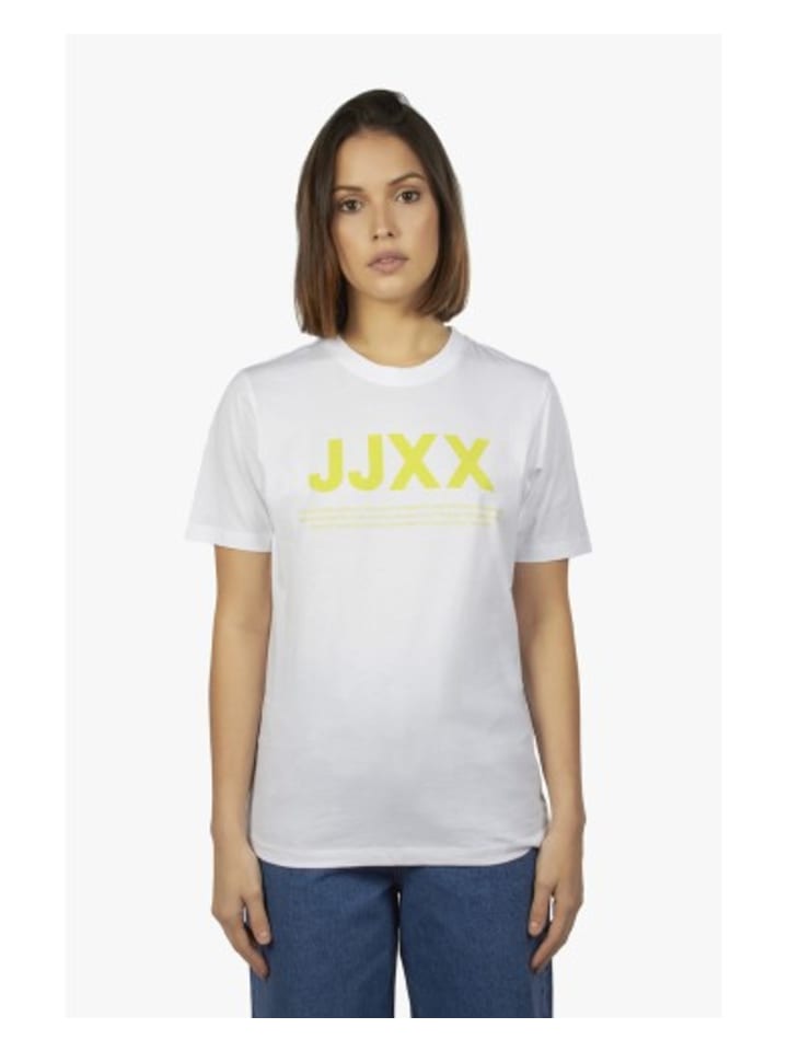 

Футболка Jack & Jones, цвет weiß/gelb