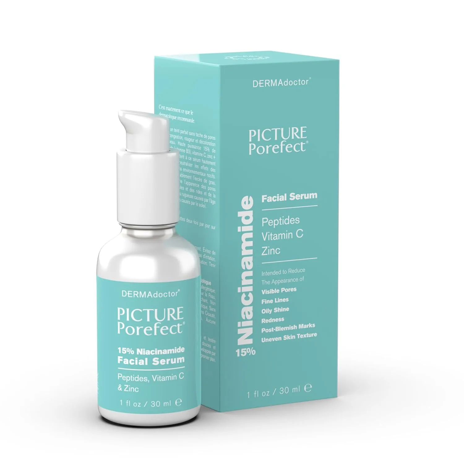 Тоник Dermadoctor — Pore Minimizer Niacinamide для лица с витамином B3 для контроля жирности, сужения пор, 29.9 мл
