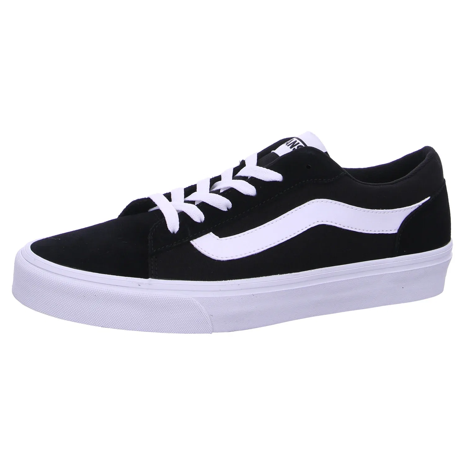 Кроссовки низкие из кожи Vans, черный