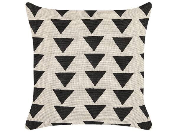 

Декоративная подушка Beliani CERCIS, 45x45x45 см цвет beige/schwarz/creme