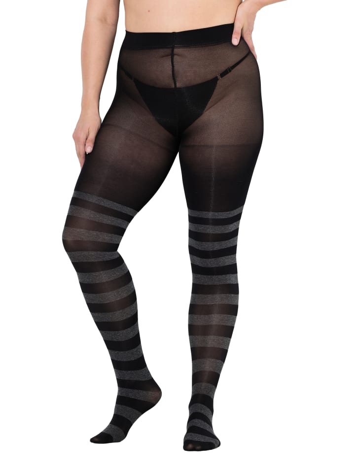 

Ulla Popken Черные колготки