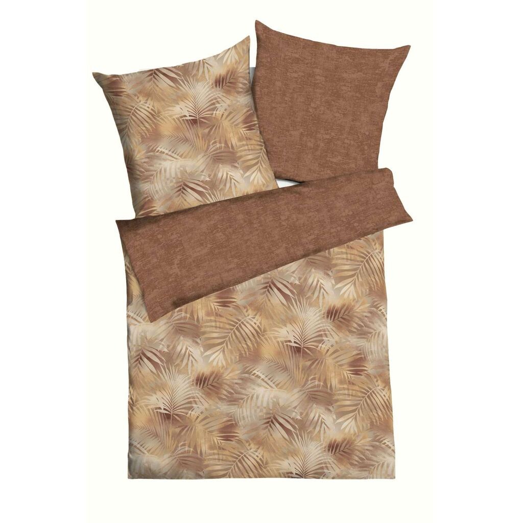 

Постельное белье Kaeppel Biber Natural Shades Terra 155х220 см + 80х80 см