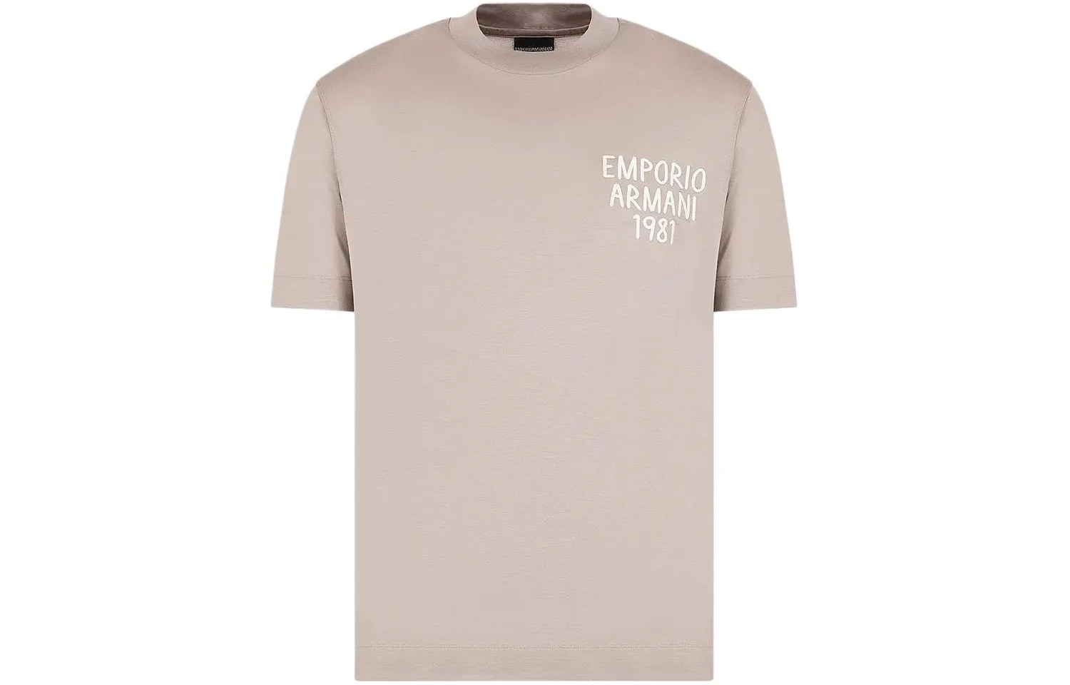 Футболка мужская с круглым вырезом EMPORIO ARMANI, фиолетовый — фото 3