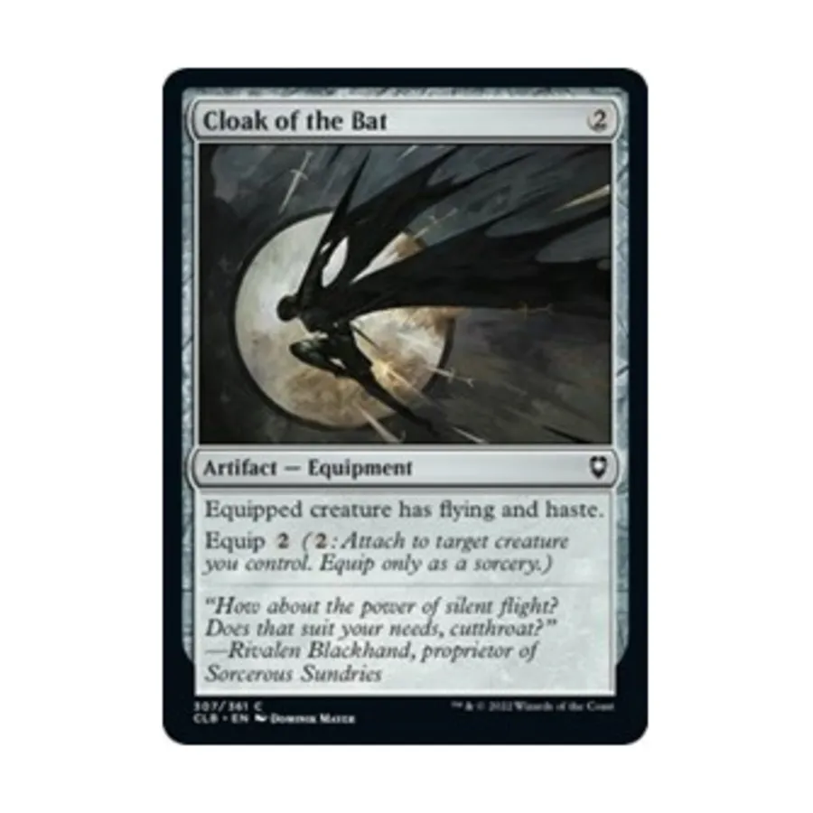 

CCG Плащ Летучей Мыши (С) (Фольга), MTG - Commander Legends - Battle for Baldur's Gate