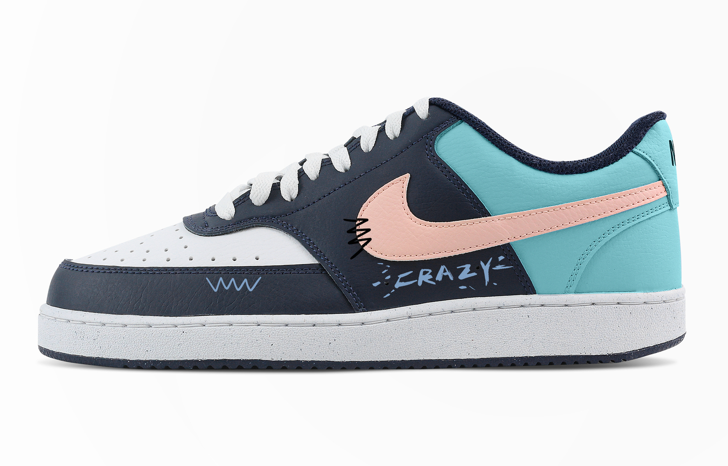 Nike Кроссовки low top тренировочные мужские teal blue — фото 3