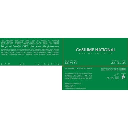 Туалетная вода Костюм National Cyber Garden 100мл Costume National — фото 3