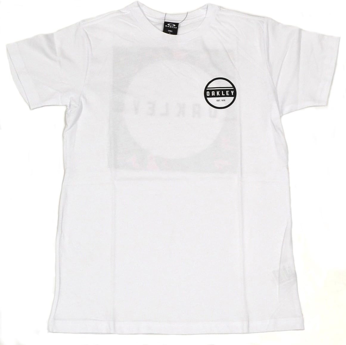 

Мужская тренировочная футболка Oakley с коротким рукавом, 456689JP, белый