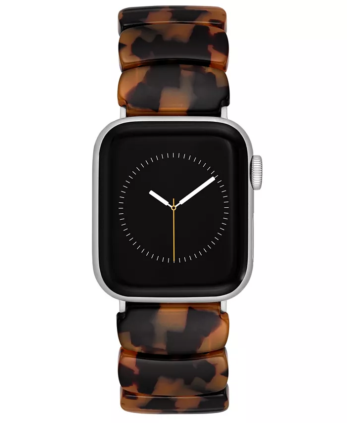 

Женский коричневый мраморный браслет из ацетата для Apple Watch 42 мм (только Series 1-3) и 44/45/46/49 мм (Ultra и Ultra 2) Anne Klein